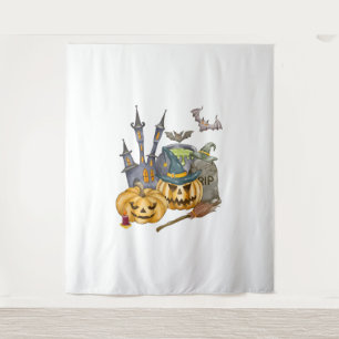 Halloween Gift Shirt Nightmare Before Christmas  Tapestry