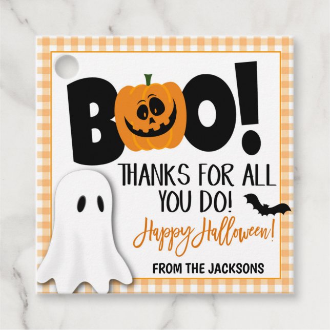 Halloween Gift Tag (Front)