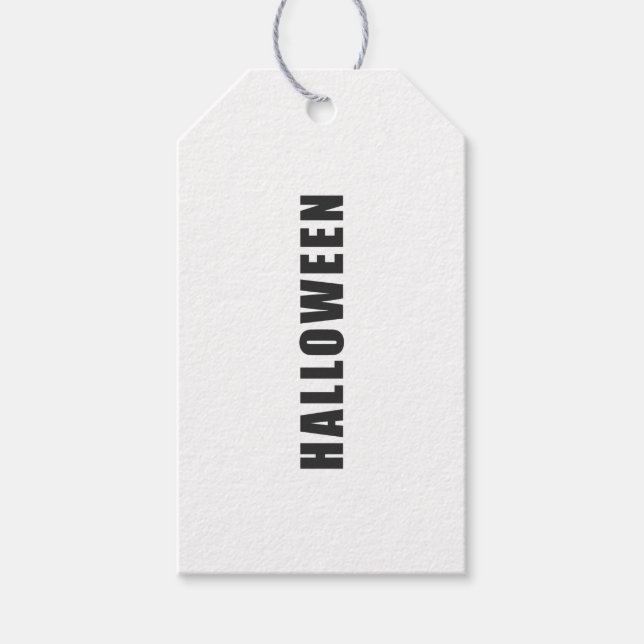 Halloween Gift Tags (Front)