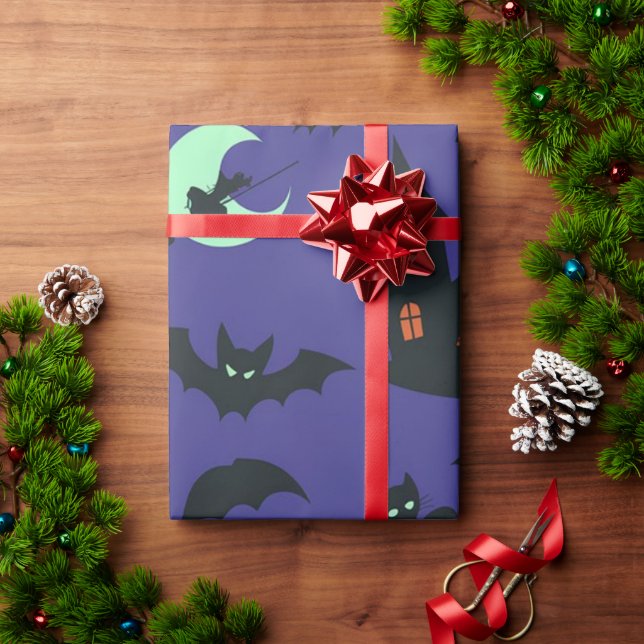 Halloween Gift Wrapping Paper (Holiday Gift)