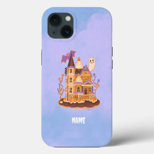 Halloween Gingerbread House Personalize iPhone 13 Case