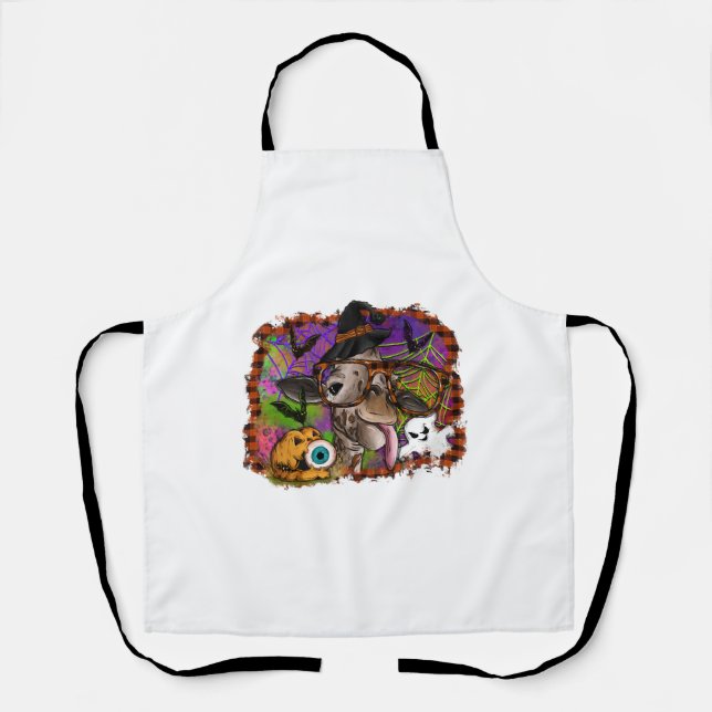 Halloween Giraffe Apron (Front)