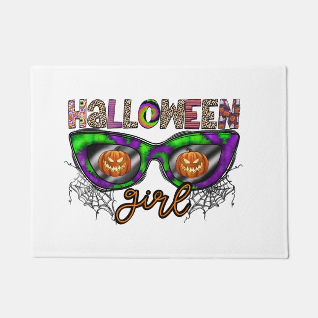 Halloween Girl Doormat (Front)