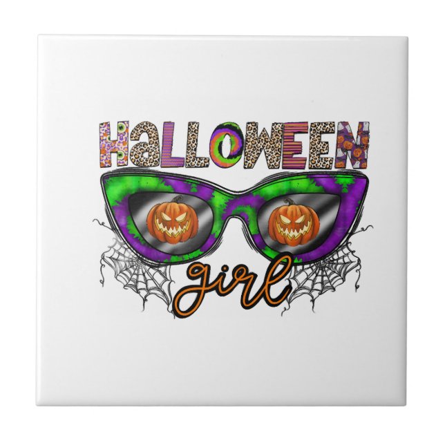 Halloween Girl Tile (Front)