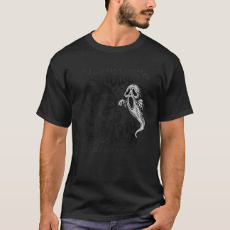 Halloween Gnome and a Spooky Funny Cute Ghost Cele T-Shirt
