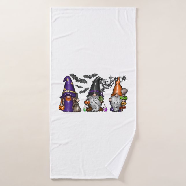 Halloween Gnome   Bath Towel (Bath Towel)
