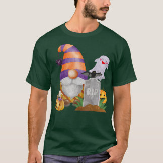 Halloween Gnome cute Gnome Halloween Costume Pumpk T-Shirt