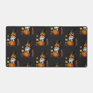Halloween Gnome Desk Mat