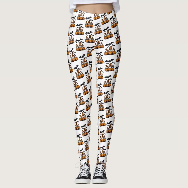 Halloween Gnome Leggings (Front)