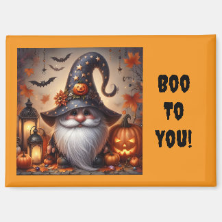 Halloween Gnome Magnet