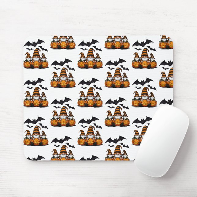 Halloween Gnome Mousepad (With Mouse)
