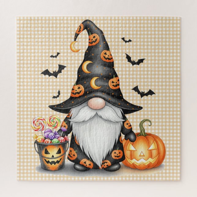 Halloween Gnome Puzzle (Vertical)