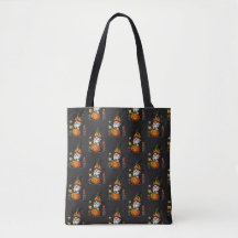 Halloween Gnome Tote Bag