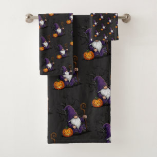 Halloween Gnome Towel Set