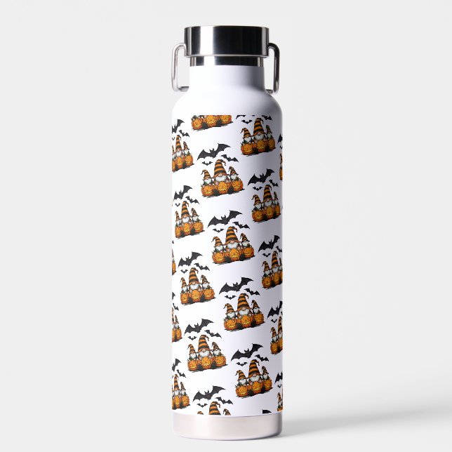 Halloween Gnome Water Bottle (Front)