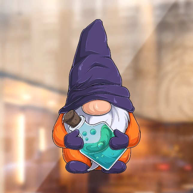 Halloween Gnome Window Cling (Sheet 2)