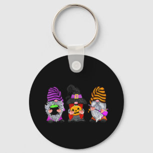 Halloween Gnomes Cute Autumn Pumpkin Fall Fun Holi Keychain