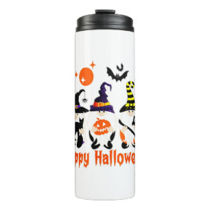 Halloween Gnomes Cute Autumn Pumpkin Fall Thermal Tumbler