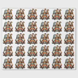 Halloween Gnomes Gift Wrap