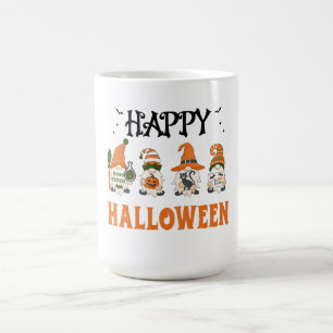 "Halloween Gnomes Happy Halloween Mug – Cute Spook