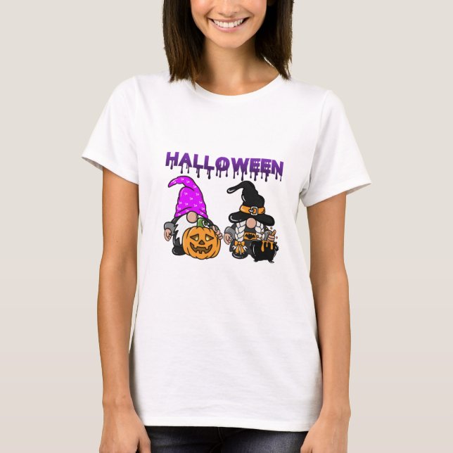 Halloween Gnomes T-Shirt (Front)