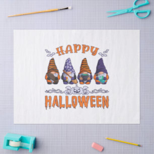 Halloween Gnomes Tissue Paper