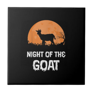 Halloween Goat Costume Gift Tile