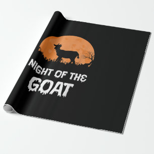 Halloween Goat Costume Gift Wrapping Paper