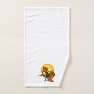 Halloween Goblin Hand Towel