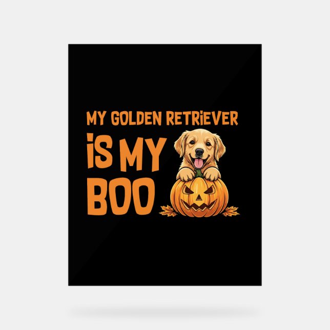 Halloween Golden Retriever (Recto)