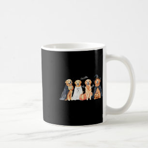 Halloween Golden Retriever Dog Coffee Mug