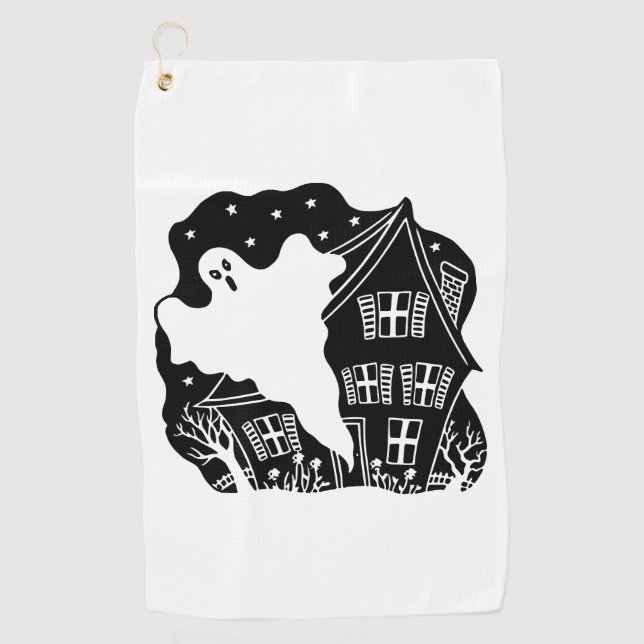 Halloween                                         golf towel (Front)