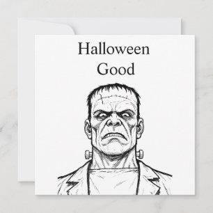 Halloween Good Frankenstein  Card