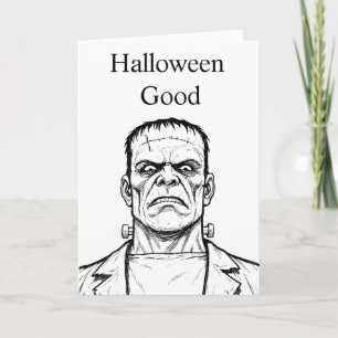 Halloween Good Frankenstein Card