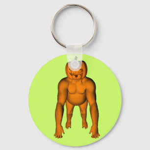 Halloween Gorilla Keychain