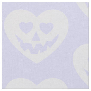 halloween goth valentine creepy heart purple fabric