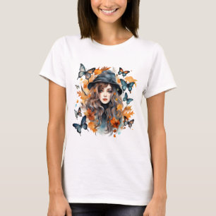 Halloween gothic witch T-Shirt