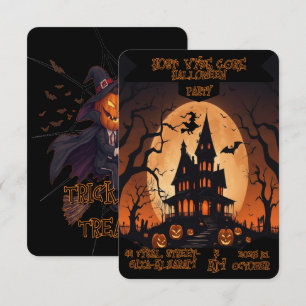 Halloween gothique foncé Invitation Thème Horreur