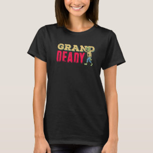 Halloween Grand Deady Grandad Zombie T-Shirt
