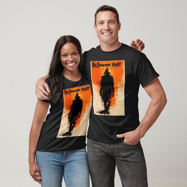 Halloween Graphic – 1960s Poster Vibes T-Shirt (Unisex)