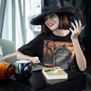 Halloween gravestone humour “Hypa Kondriac” Tri-Blend Shirt