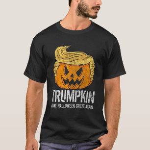 Halloween Great Again Donald Trump Trumpkin Pumpki T-Shirt