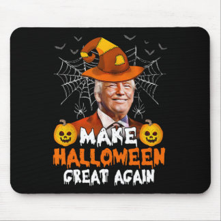 Halloween Great Again Funny Trump Jack O Lantern G Mouse Pad