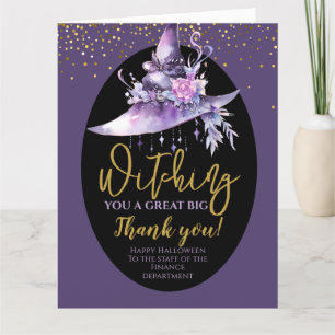 Halloween Great Big Thank You Card