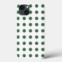 Halloween Green Polka Dot Eyes
