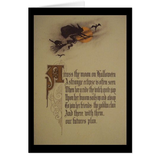 Halloween Greeting Card