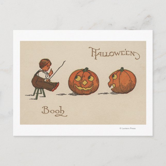 Halloween GreetingBook Postcard (Front)