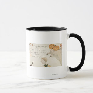 Halloween GreetingJack-O-Lantern Ghosts Mug