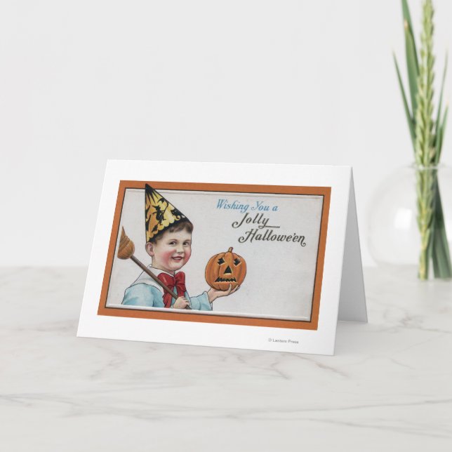 Halloween GreetingJolly Halloween Card (Front)