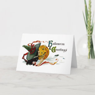 Halloween Greetings Card